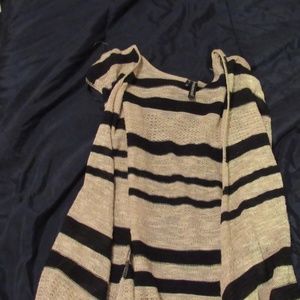 Cream and Black Vest